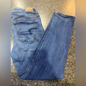 American Eagle super stretch skinny jeans 10 short